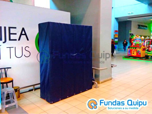 Funda para modulo isla de centro comercial - A medida - Peru - Fundas Quipu