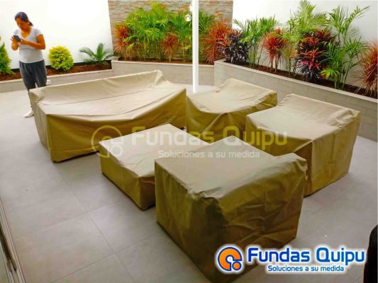 Fundas para muebles de terraza y jardin - A medida - Peru - Fundas Quipu