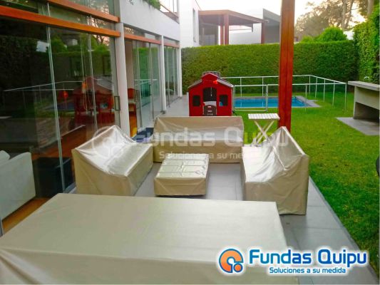 Funda para  muebles de terraza y jardin - A medida - Peru - Fundas Quipu