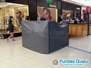 Funda para modulo isla de centro comercial - A medida - Peru - Fundas Quipu